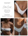 The cotton cloud SET ~ 3 pieces